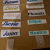Personalised Name Stickers - Water Bottles, Mugs, Laptops, Glass