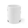I Love Badminton White Mug