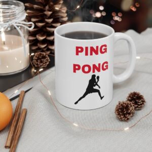 Ping Pong White Mug