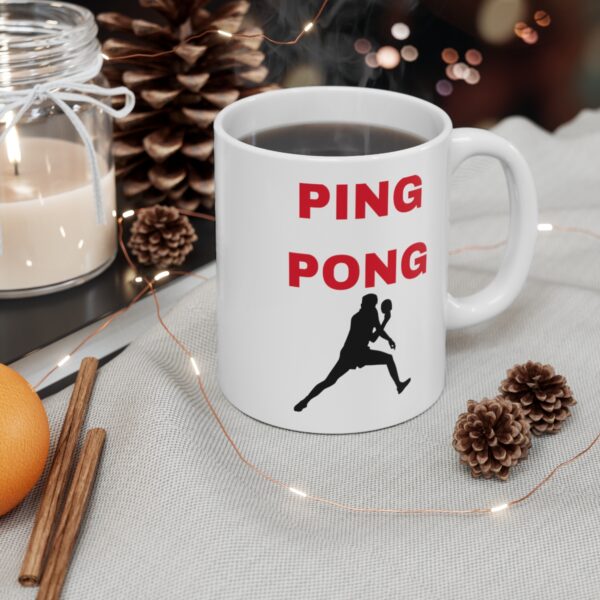 Ping Pong White Mug