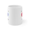 Messing With My Table Tennis White Mug
