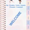 Table Tennis Weekly Journal/Planner