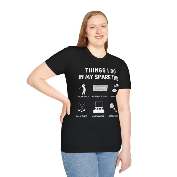 Things I do In My Spare Time Golf T-Shirt