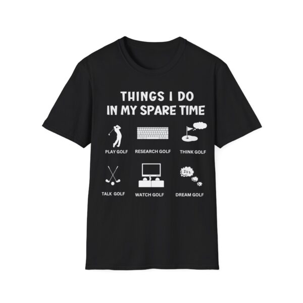 Things I do In My Spare Time Golf T-Shirt