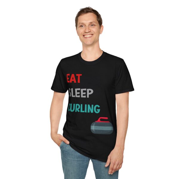 Eat Sleep Curling T-Shirt