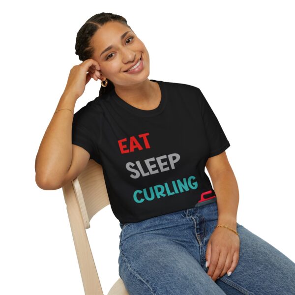 Eat Sleep Curling T-Shirt