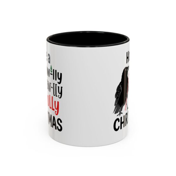 Whimsical Chicken Coffee Mug, Funny Holiday Christmas Gift for Rooster Lover