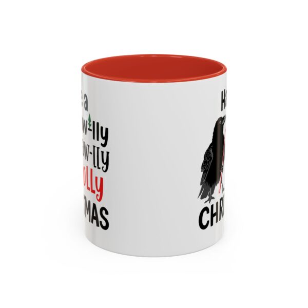 Whimsical Chicken Coffee Mug, Funny Holiday Christmas Gift for Rooster Lover