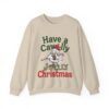 Crewneck Sweatshirt Funny Christmas Crow Gift | Festive Bird Apparel for Coffee Lovers & Bird Fans