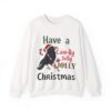 13228470670262378116_2048-2.jpeg F-Caw-F Funny Christmas Crow Unisex Sweatshirt | Festive Bird Gift