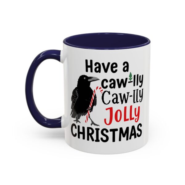 Whimsical Chicken Coffee Mug, Funny Holiday Christmas Gift for Rooster Lover