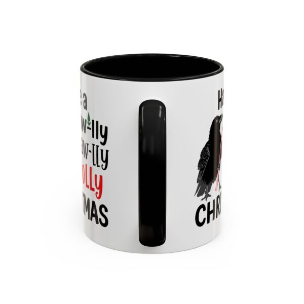 Whimsical Chicken Coffee Mug, Funny Holiday Christmas Gift for Rooster Lover