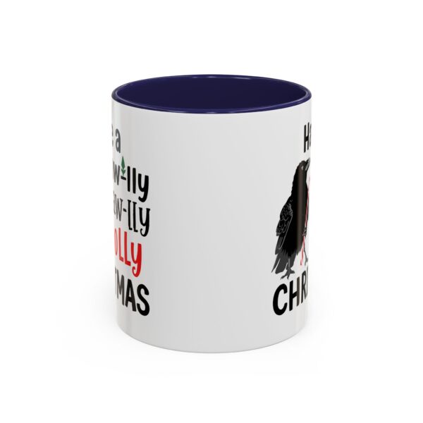 Whimsical Chicken Coffee Mug, Funny Holiday Christmas Gift for Rooster Lover