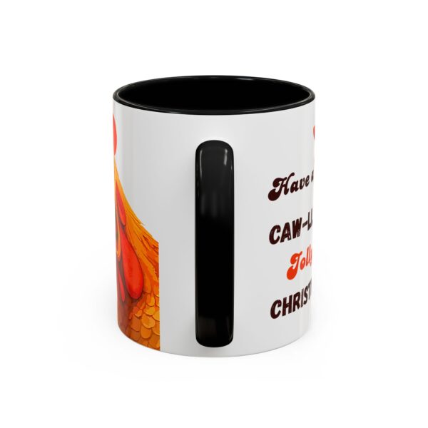 Mug - Whimsical Chicken Coffee Mug, Funny Holiday Christmas Gift for Rooster Lover