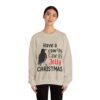 16684200918384051185_2048.jpeg F-CAW-F Funny Christmas Crow Unisex Sweatshirt | Festive Bird Gift for Coffee Lovers & Bird Fans