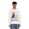 18154700224302066659_2048-2.jpeg F-Caw-F Funny Christmas Crow Unisex Sweatshirt | Festive Bird Gift