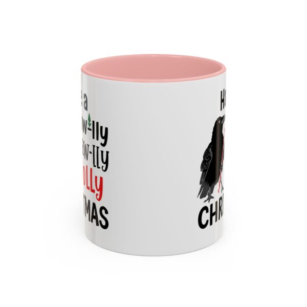 Whimsical Chicken Coffee Mug, Funny Holiday Christmas Gift for Rooster Lover