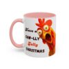 Mug - Whimsical Chicken Coffee Mug, Funny Holiday Christmas Gift for Rooster Lover