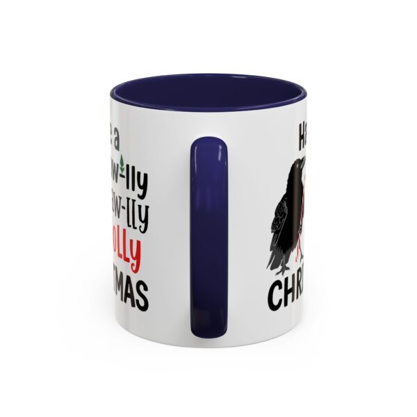 Whimsical Chicken Coffee Mug, Funny Holiday Christmas Gift for Rooster Lover