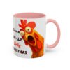 Mug - Whimsical Chicken Coffee Mug, Funny Holiday Christmas Gift for Rooster Lover
