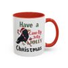 Mug - Whimsical Chicken Coffee Mug, Funny Holiday Christmas Gift for Rooster Lover