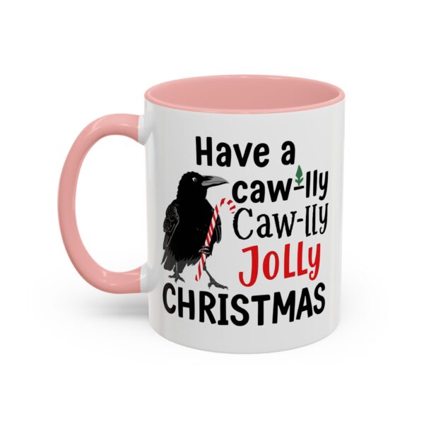 Whimsical Chicken Coffee Mug, Funny Holiday Christmas Gift for Rooster Lover
