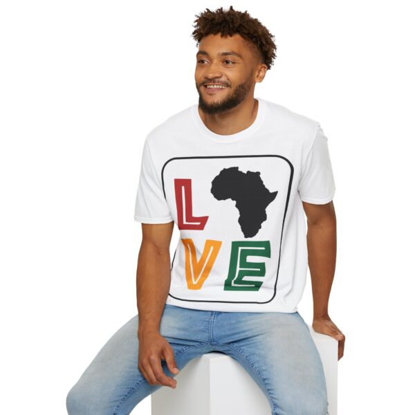 4864377572683639637_2048-4.jpeg Unisex T-Shirt One Love African Black History Month