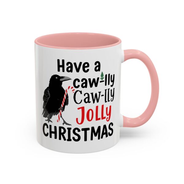 Whimsical Chicken Coffee Mug, Funny Holiday Christmas Gift for Rooster Lover