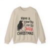 6664382600141793791_2048.jpeg F-CAW-F Funny Christmas Crow Unisex Sweatshirt | Festive Bird Gift for Coffee Lovers & Bird Fans