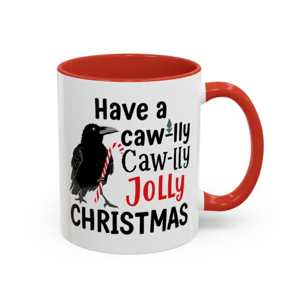 Whimsical Chicken Coffee Mug, Funny Holiday Christmas Gift for Rooster Lover