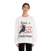 8286633552083447235_2048-2.jpeg F-Caw-F Funny Christmas Crow Unisex Sweatshirt | Festive Bird Gift