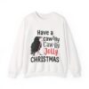 8733267496354705892_2048.jpeg F-CAW-F Funny Christmas Crow Unisex Sweatshirt | Festive Bird Gift for Coffee Lovers & Bird Fans